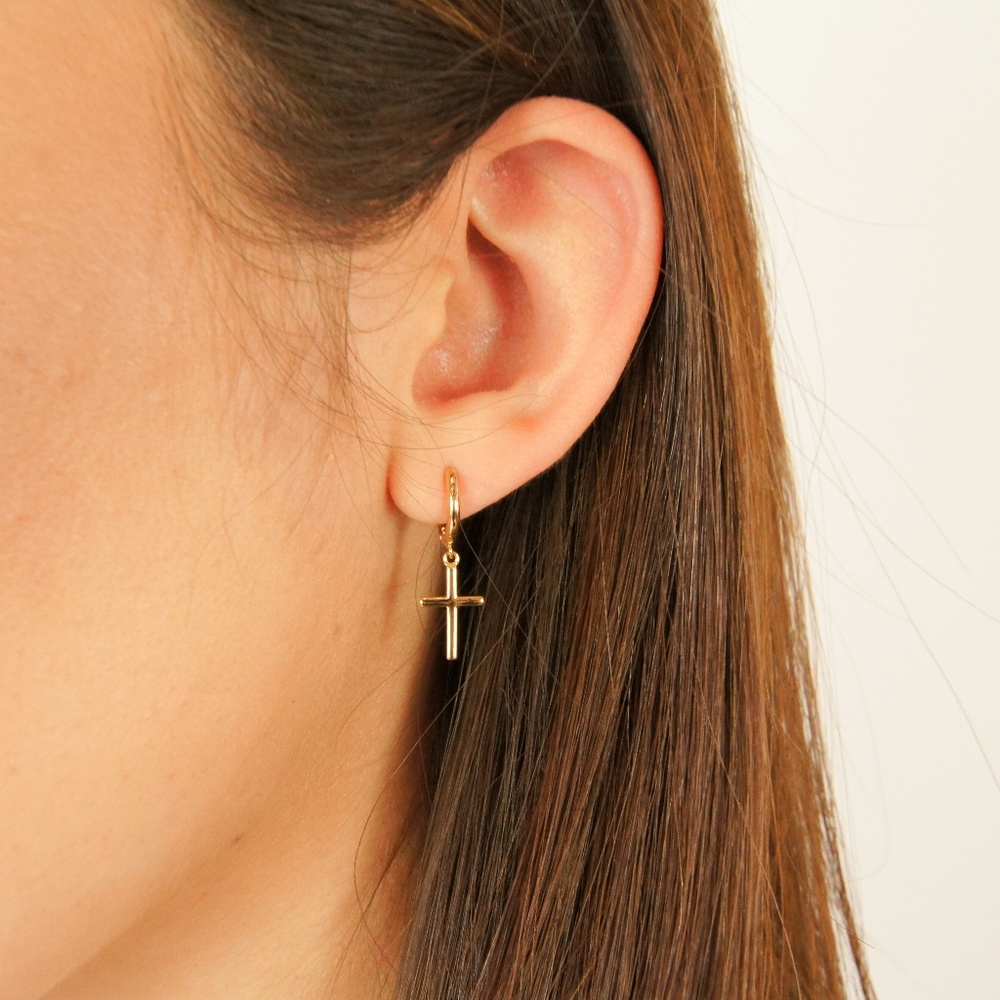 Mini Cross Hoop - Picture 2 of 2